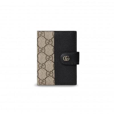 GUCCI BI-COLOUR GG MARMONT CARD CASE 855484 (11*8*2cm)